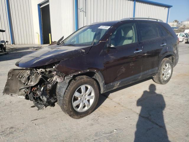 5XYKT3A17BG062260 - 2011 KIA SORENTO BASE RED photo 1