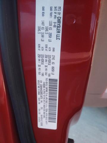 2D8HN44E89R510876 - 2009 DODGE GRAND CARA SE RED photo 14