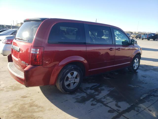 2D8HN44E89R510876 - 2009 DODGE GRAND CARA SE RED photo 3