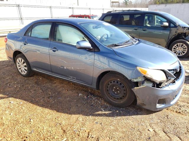 5YFBU4EE0DP121860 - 2013 TOYOTA COROLLA LE BASE BLUE photo 4