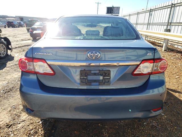 5YFBU4EE0DP121860 - 2013 TOYOTA COROLLA LE BASE BLUE photo 6