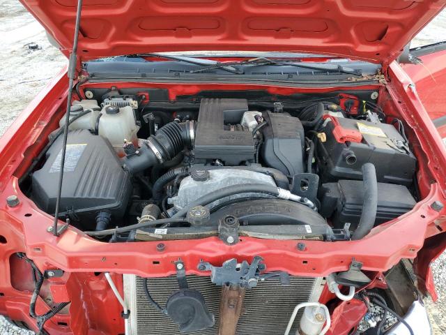 1GCDS13E778194305 - 2007 CHEVROLET COLORADO RED photo 11