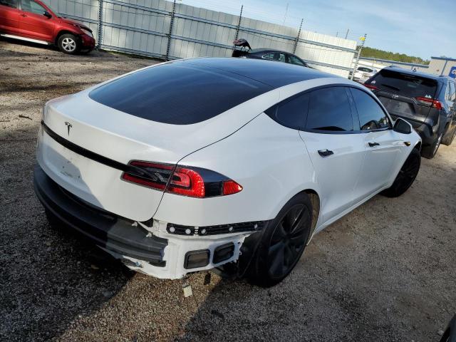 5YJSA1E55MF429285 - 2021 TESLA MODEL S Սպիտակ լուսանկար 3