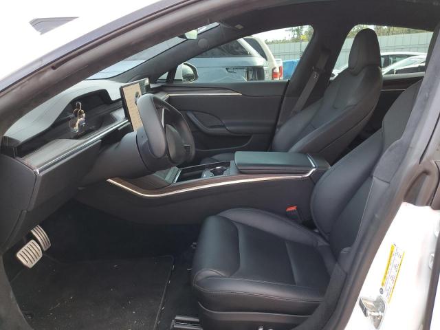 5YJSA1E55MF429285 - 2021 TESLA MODEL S Սպիտակ լուսանկար 7