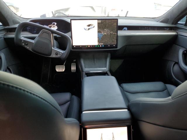 5YJSA1E55MF429285 - 2021 TESLA MODEL S Սպիտակ լուսանկար 8