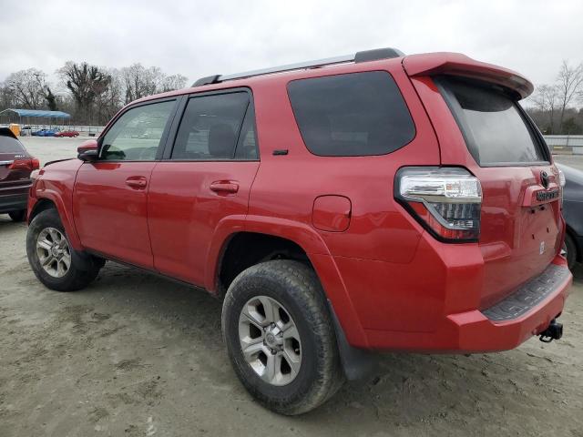 JTEBU5JR4L5746543 - 2020 TOYOTA 4RUNNER SR5/SR5 PREMIUM RED photo 2