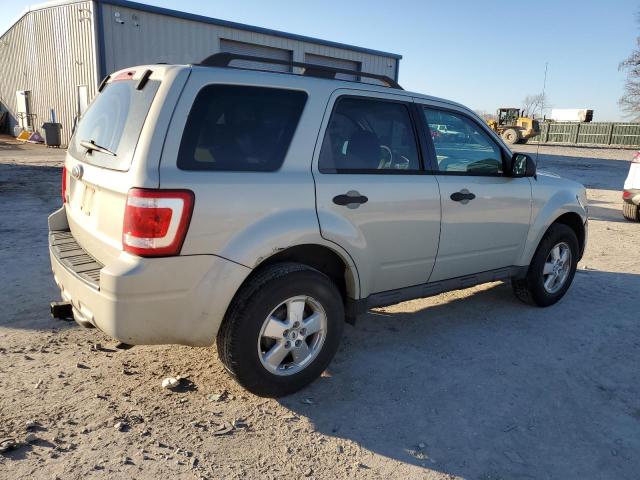 1FMCU03G79KA62793 - 2009 FORD ESCAPE XLT TAN photo 3