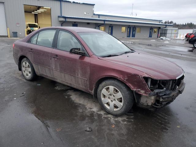 5NPET46C29H523087 - 2009 HYUNDAI SONATA GLS MAROON photo 4