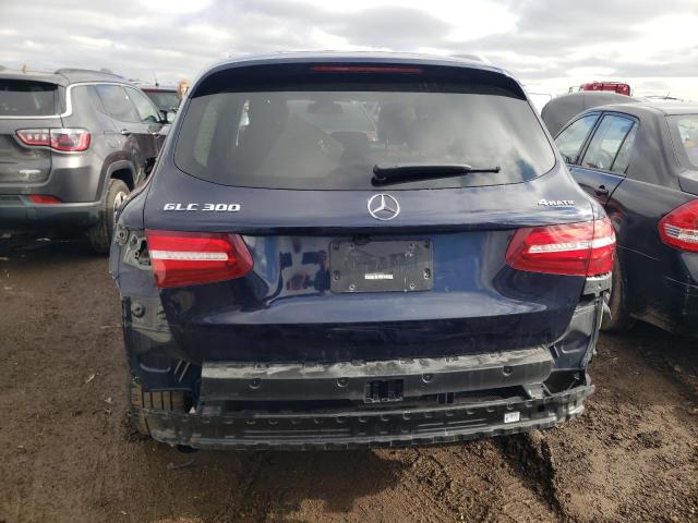 WDC0G4KBXKF662034 - 2019 MERCEDES-BENZ GLC 300 4MATIC BLUE photo 6