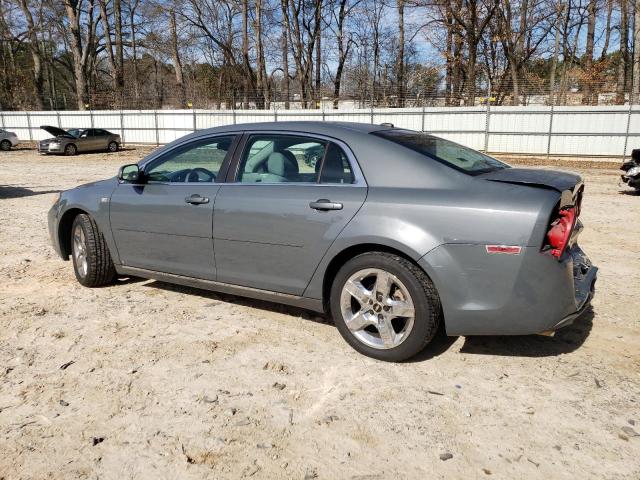 1G1ZH57B384212490 - 2008 CHEVROLET MALIBU 1LT GRAY photo 2