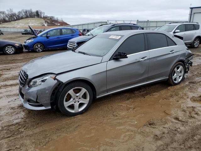 WDDHF8JB9EA985230 - 2014 MERCEDES-BENZ E 350 4MATIC GRAY photo 1