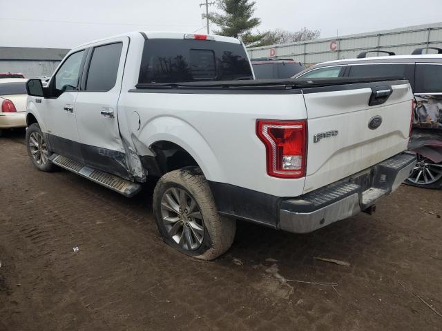 1FTEW1EG0HFB58394 - 2017 FORD F150 SUPERCREW WHITE photo 2