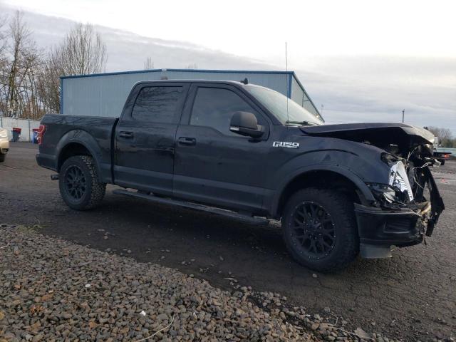 1FTEW1C4XKKE33874 - 2019 FORD F150 SUPERCREW BLACK photo 4