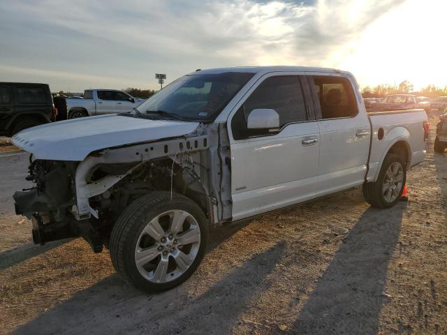 1FTEW1EG8GFD20559 - 2016 FORD F150 SUPERCREW WHITE photo 1