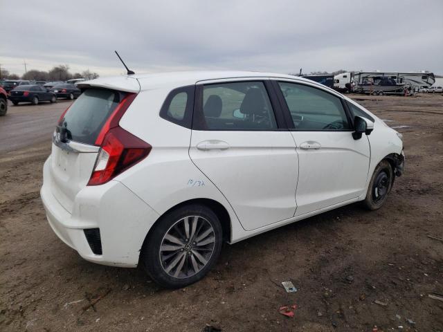 3HGGK5H89FM750438 - 2015 HONDA FIT EX WHITE photo 3