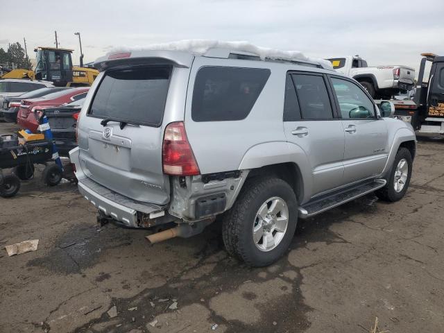 JTEBT17R940033042 - 2004 TOYOTA 4RUNNER LIMITED SILVER photo 3