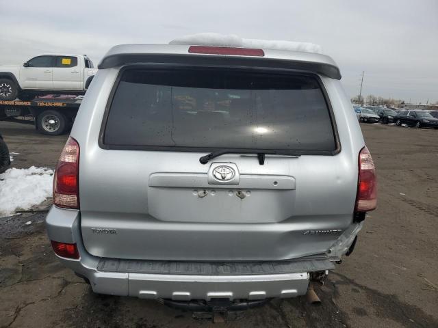 JTEBT17R940033042 - 2004 TOYOTA 4RUNNER LIMITED SILVER photo 6