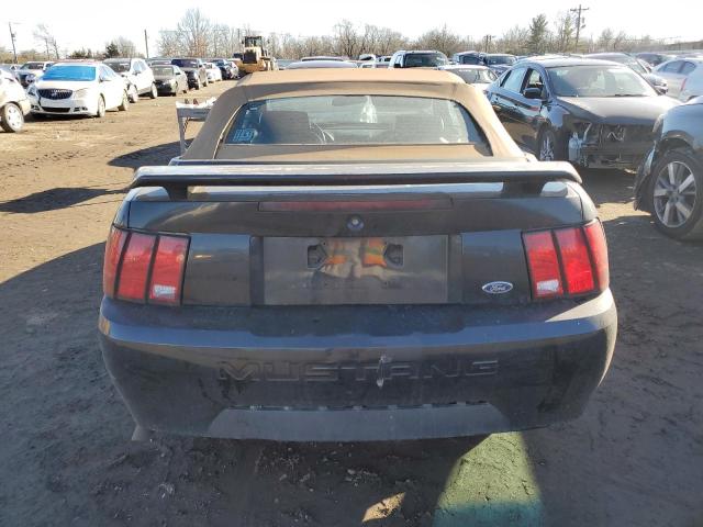 1FAFP44473F421344 - 2003 FORD MUSTANG BLACK photo 6