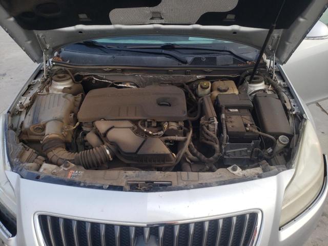 2G4GR5EK3C9143252 - 2012 BUICK REGAL 银色 照片 11