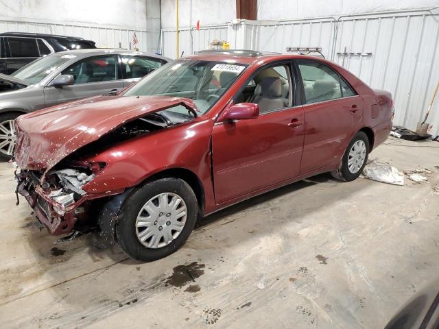 4T1BE30K85U093827 - 2005 TOYOTA CAMRY LE RED photo 1
