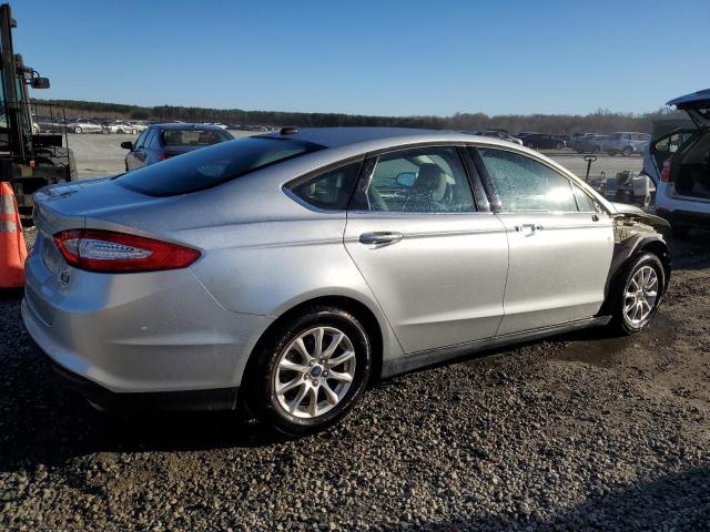 3FA6P0G73FR274073 - 2015 FORD FUSION S SILVER photo 3