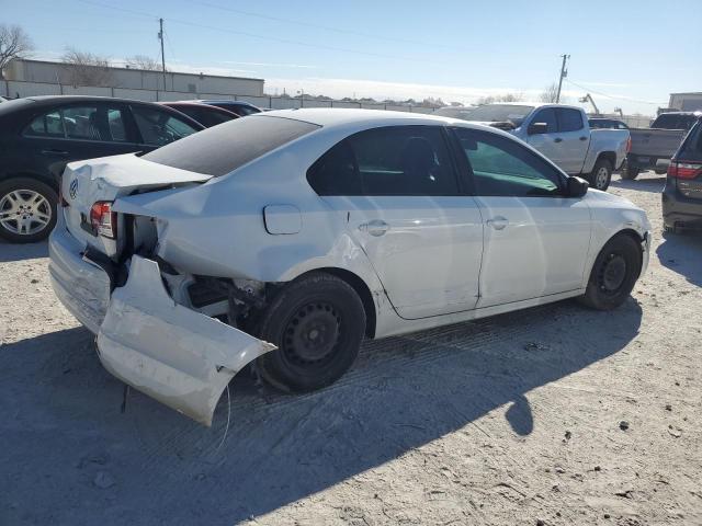 3VW2K7AJ4EM317042 - 2014 VOLKSWAGEN JETTA BASE WHITE photo 3