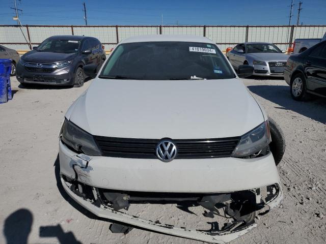 3VW2K7AJ4EM317042 - 2014 VOLKSWAGEN JETTA BASE WHITE photo 5