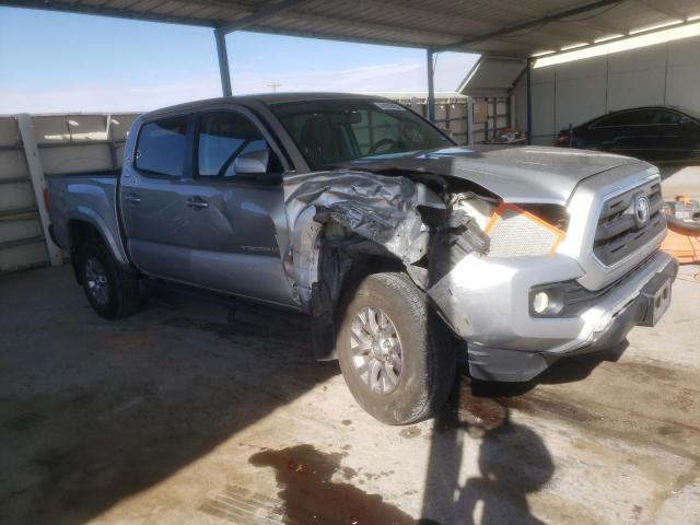 5TFAZ5CN6HX036714 - 2017 TOYOTA TACOMA DOUBLE CAB SILVER photo 4