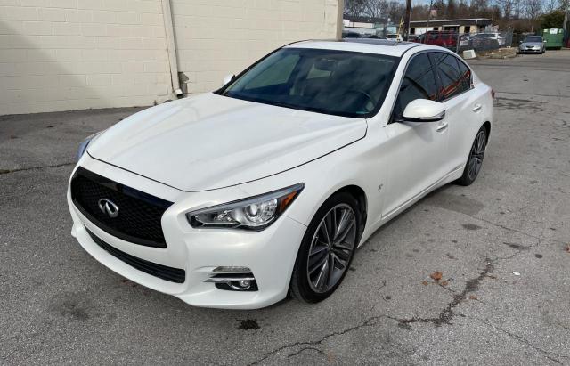 JN1BV7AP3EM687900 - 2014 INFINITI Q50 BASE WHITE photo 2