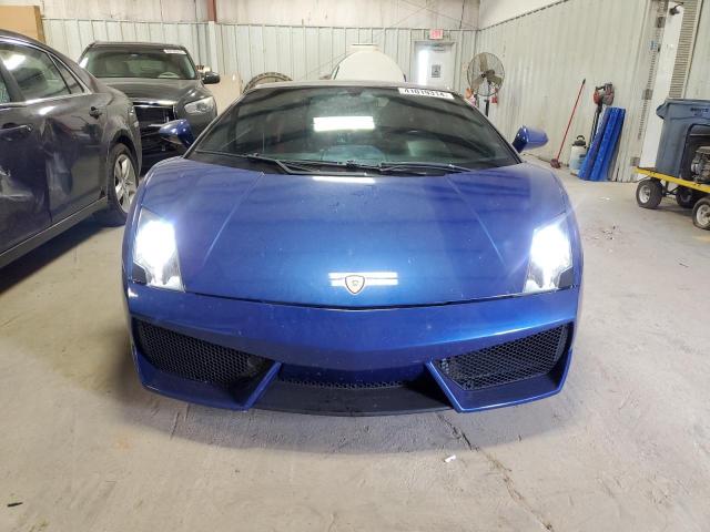 ZHWGU5BZ1CLA11582 - 2012 LAMBORGHINI GALLARDO BLUE photo 5