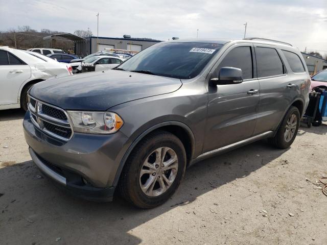 1D4RD4GG9BC732007 - 2011 DODGE DURANGO CREW GRAY photo 1