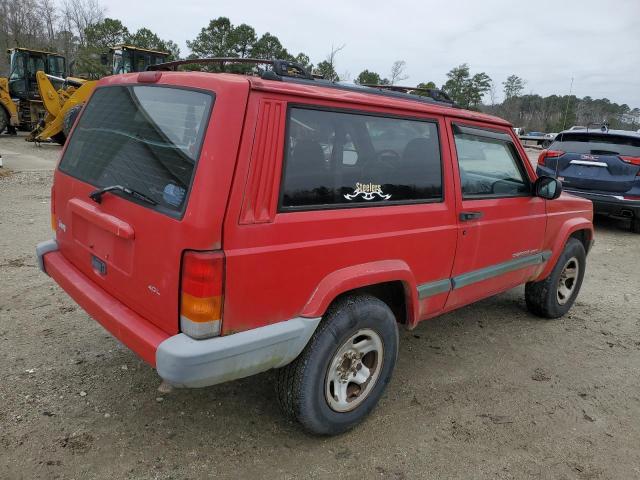 1J4FT67S2XL670583 - 1999 JEEP CHEROKEE SPORT RED photo 3