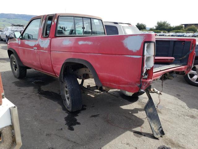 1N6SD16Y6MC328394 - 1991 NISSAN TRUCK KING CAB RED photo 2