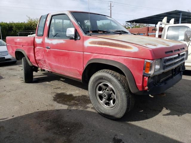 1N6SD16Y6MC328394 - 1991 NISSAN TRUCK KING CAB RED photo 4