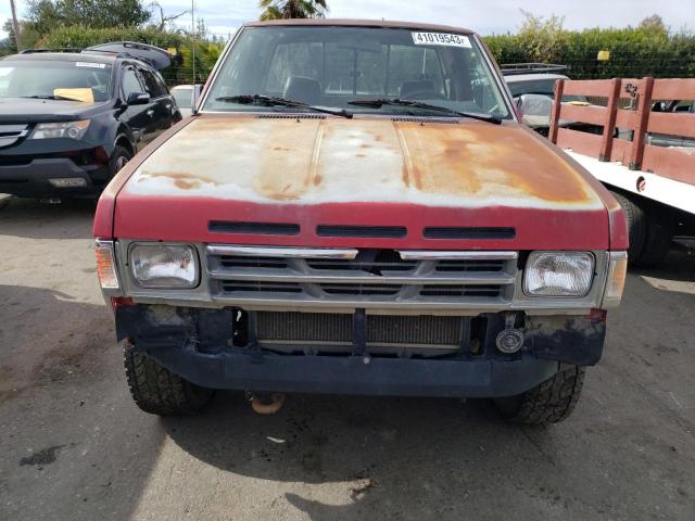 1N6SD16Y6MC328394 - 1991 NISSAN TRUCK KING CAB RED photo 5