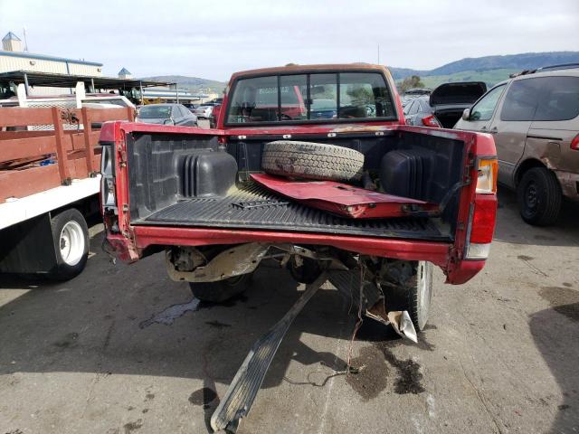 1N6SD16Y6MC328394 - 1991 NISSAN TRUCK KING CAB RED photo 6