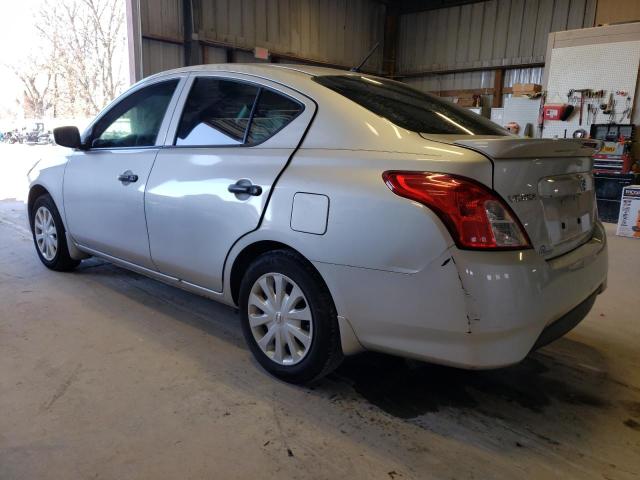 3N1CN7AP5HL902406 - 2017 NISSAN VERSA S SILVER photo 2