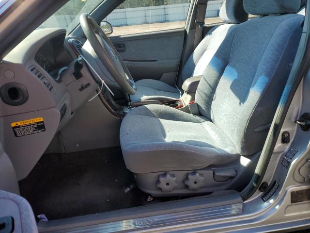 KNAGD128455394377 - 2005 KIA OPTIMA LX SILVER photo 7