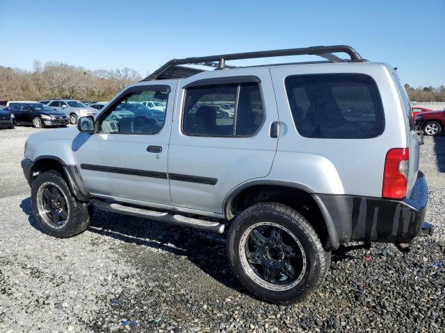 5N1ED28Y81C569187 - 2001 NISSAN XTERRA XE SILVER photo 2