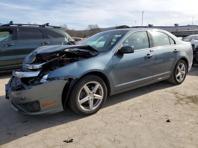 3FAHP0HA4CR447789 - 2012 FORD FUSION SE BLUE photo 1