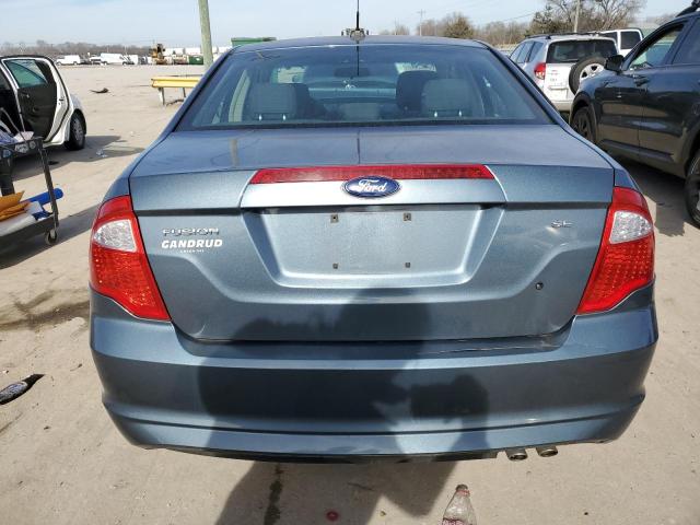 3FAHP0HA4CR447789 - 2012 FORD FUSION SE BLUE photo 6