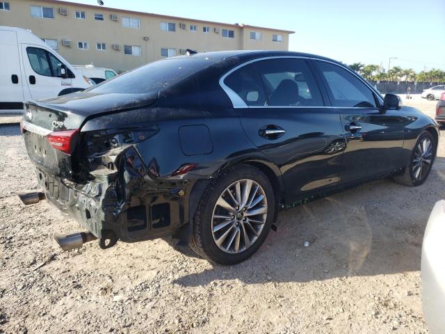 JN1EV7BP8MM702546 - 2021 INFINITI Q50 LUXE BLACK photo 3