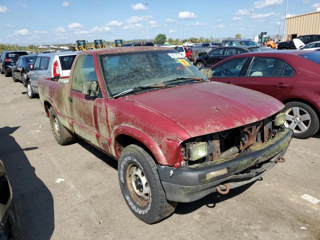 1GCCT14X7VK189050 - 1997 CHEVROLET S TRUCK S10 BURGUNDY photo 4