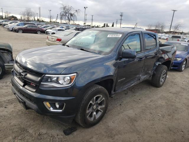 1GCGTDEN9L1156702 - 2020 CHEVROLET COLORADO Z71 GRAY photo 1