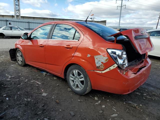 1G1JC5SBXC4214085 - 2012 CHEVROLET SONIC LT ORANGE photo 2