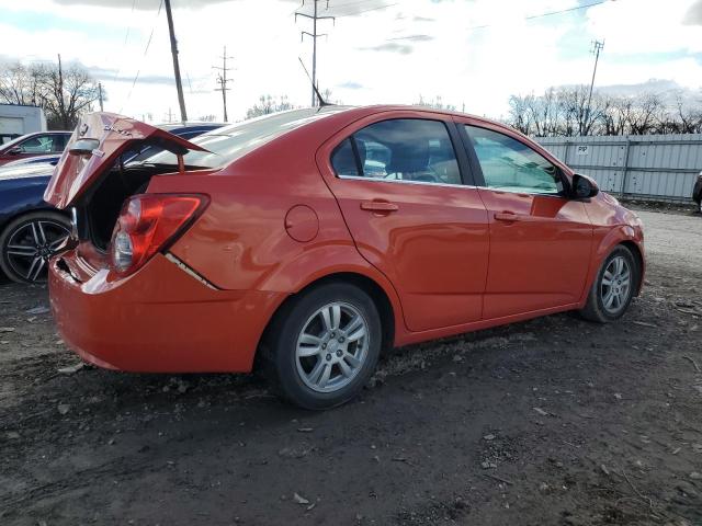 1G1JC5SBXC4214085 - 2012 CHEVROLET SONIC LT ORANGE photo 3