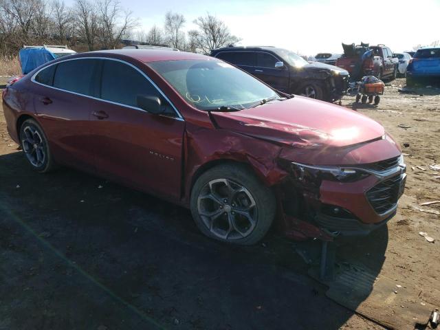 1G1ZG5ST9KF192003 - 2019 CHEVROLET MALIBU RS RED photo 4