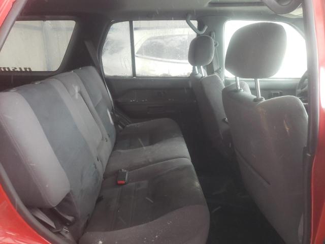 JN8AR07Y1YW400121 - 2000 NISSAN PATHFINDER LE წითელი ფოტო 10
