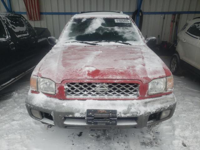JN8AR07Y1YW400121 - 2000 NISSAN PATHFINDER LE წითელი ფოტო 5
