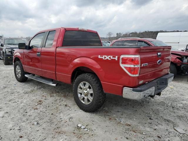 1FTFX1EV1AFC31231 - 2010 FORD F150 SUPER CAB BURGUNDY photo 2